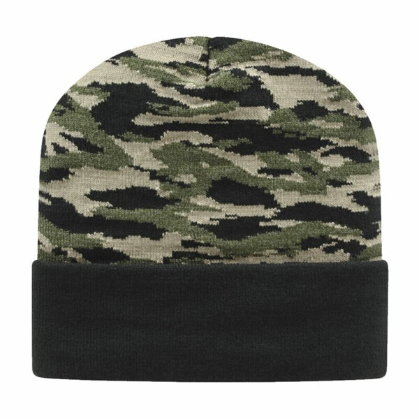 USA-Made Camo Cuffed Beanie Thumbnail