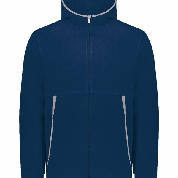 Youth Eco Revive™ Polar Fleece Hooded Full-Zip Jacket Thumbnail
