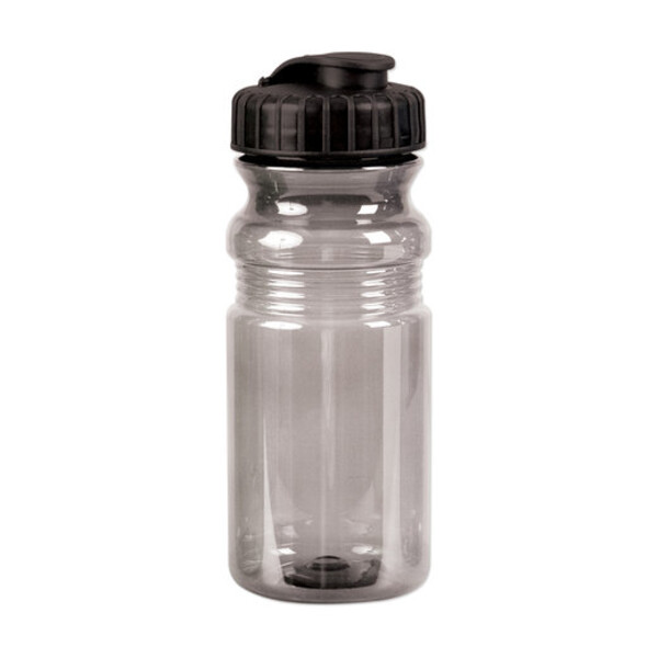 USA Made 20oz Translucent Sport Water Bottle With Snap Cap Thumbnail
