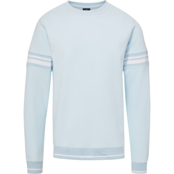 Men's Donovan Striped Crewneck Sweatshirt Thumbnail