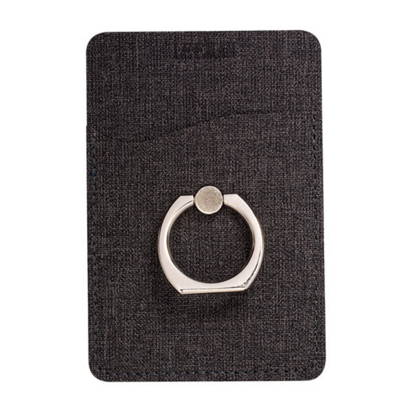 RFID Phone Pocket With Metal Ring Phone Stand Thumbnail