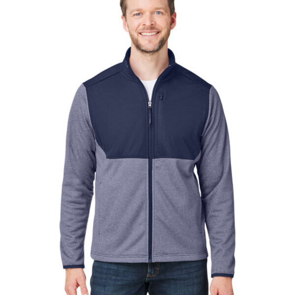 Men's Venture Heathered Stripe Hybrid Jacket Thumbnail