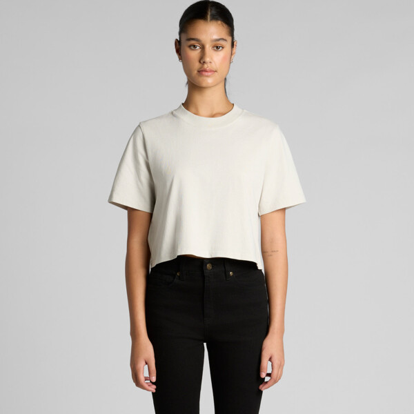 WOS HEAVY FADED CROP TEE Thumbnail