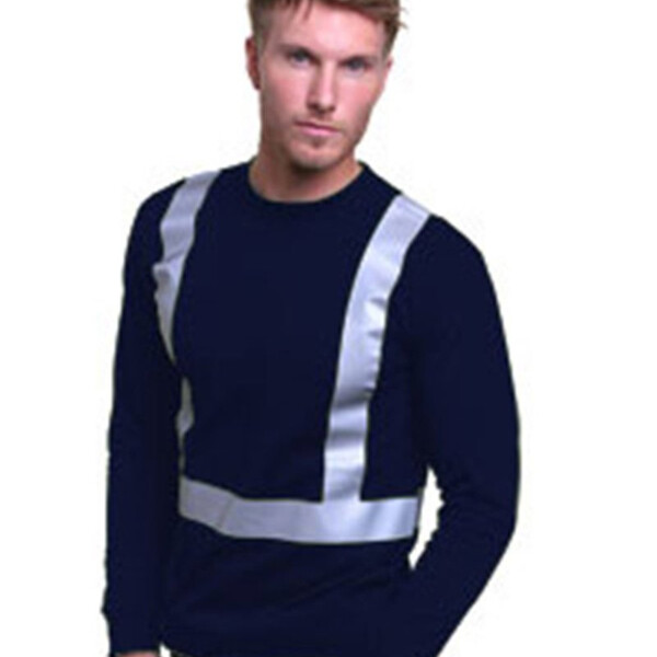 Men's USA-Made Hi-Visibility Long Sleeve T-Shirt Thumbnail