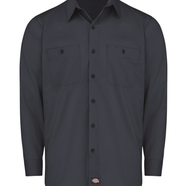 Men's Tall Industrial Worktech Ventilated Long Sleeve Work Shirt Thumbnail