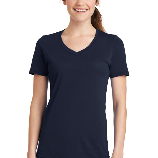 Ladies 65/35 Performance V-Neck T-Shirt Thumbnail