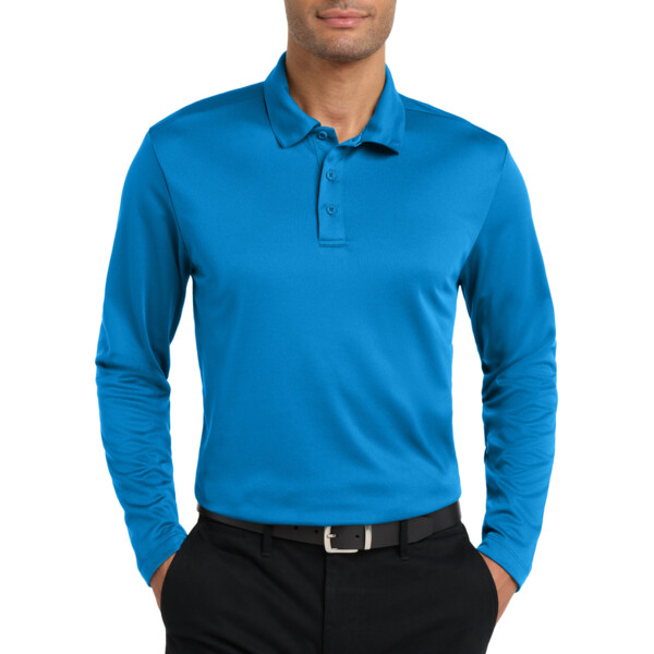 Silk Touch Performance Long Sleeve Polo Thumbnail